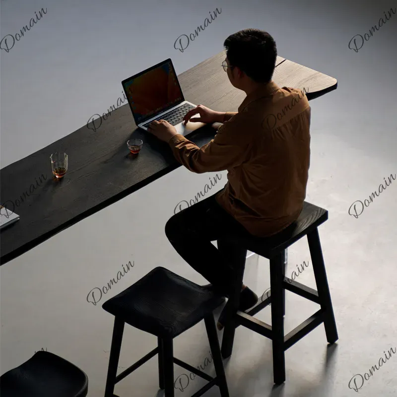 Bedroom Furniture - BG Nordic Wabi-sabi Style Desk Modern
