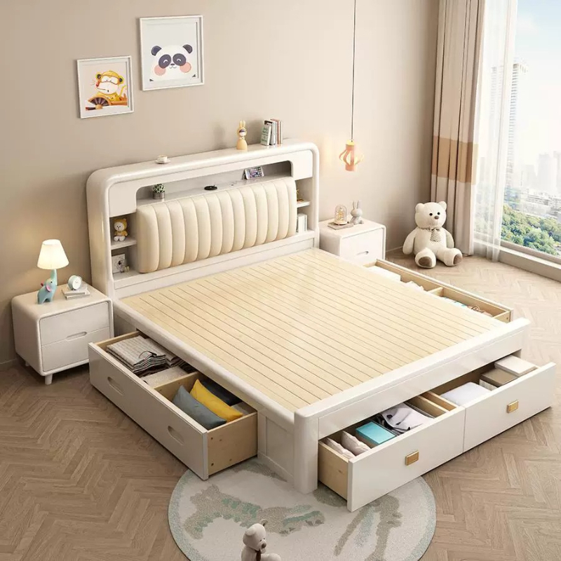 Lift Drawer Storage Single Bed - огляд і ціна King Size Bed Frame With Storage Drawers