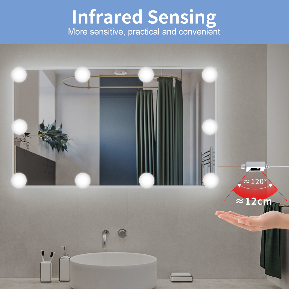 Makeup Mirror Light Vanity Han - огляд і ціна Dressing Table Vanity With Lighted Mirror
