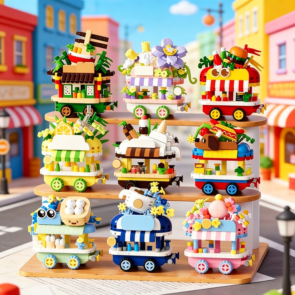 Mini Building Blocks Set Burge - огляд і ціна Office Furniture