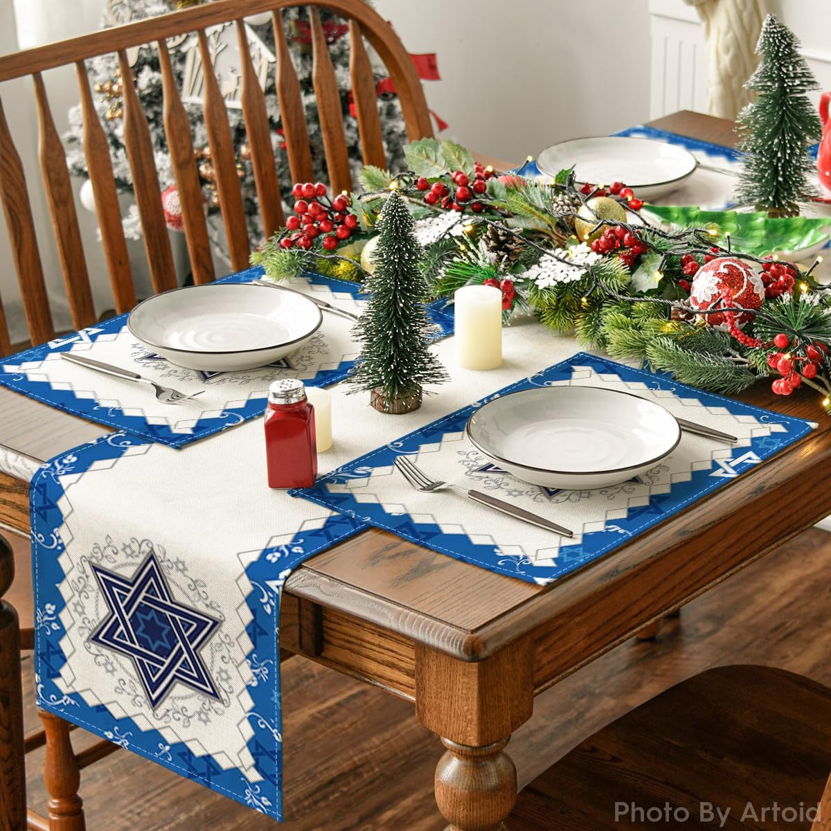 8Pcs Jewish Holiday Placemat S - огляд і ціна Chairs