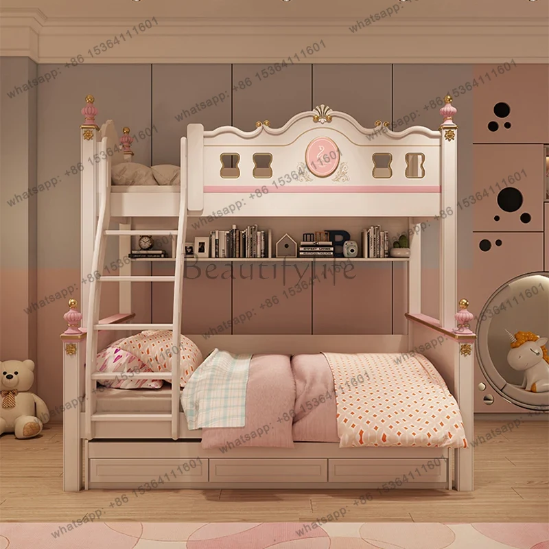 PG modern luxury bases master  - огляд і ціна Bunk Bed With Stairs And Slide