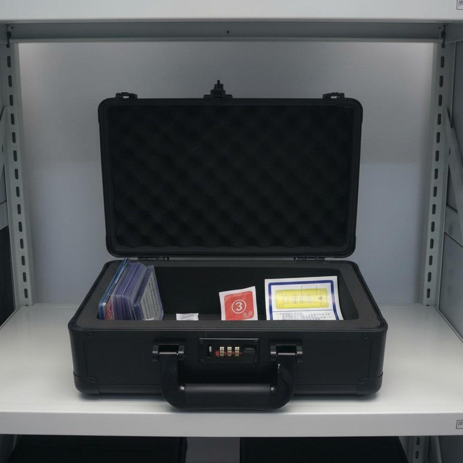 Lockable Card Container Portab - огляд і ціна Storage