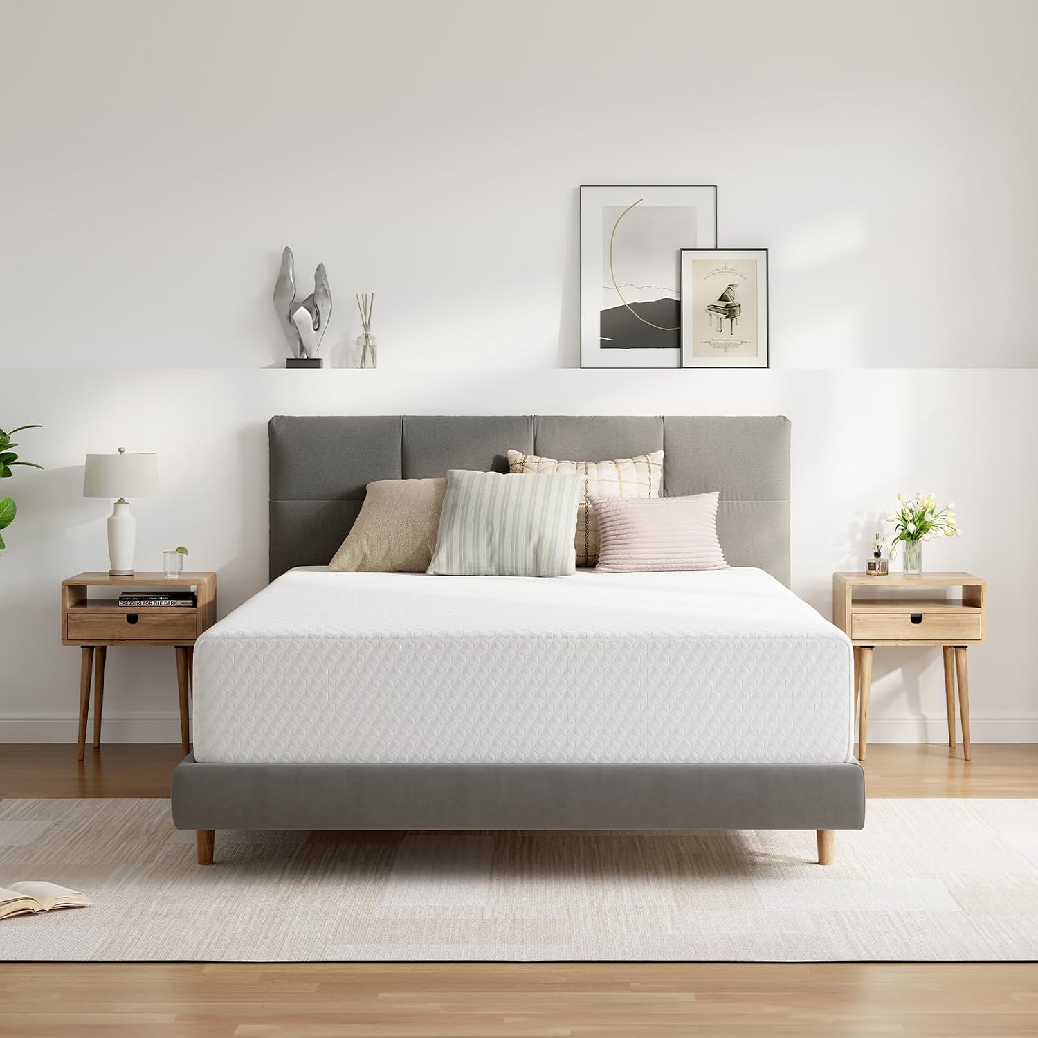 King Size 12 Inch Memory Foam  - огляд і ціна Memory Foam Mattress In A Box Queen
