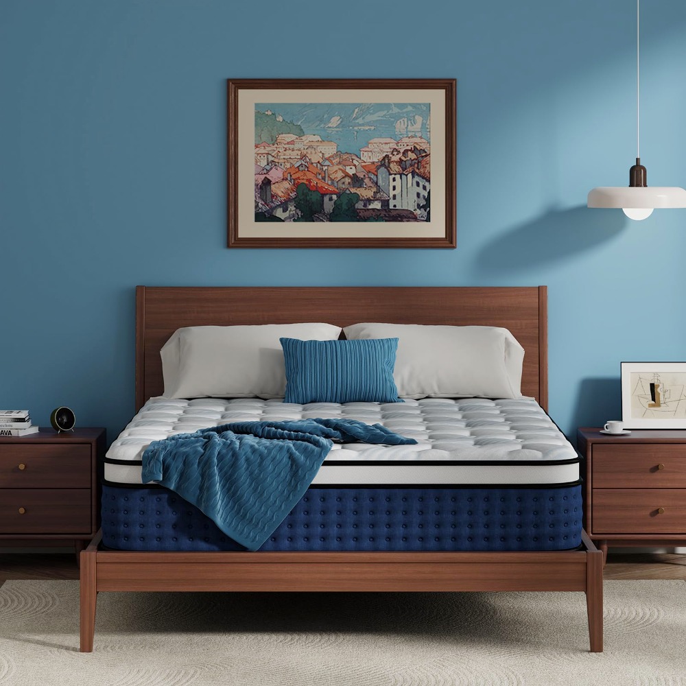 Queen Mattress, 12 Inch Hybrid - огляд і ціна Memory Foam Mattress In A Box Queen