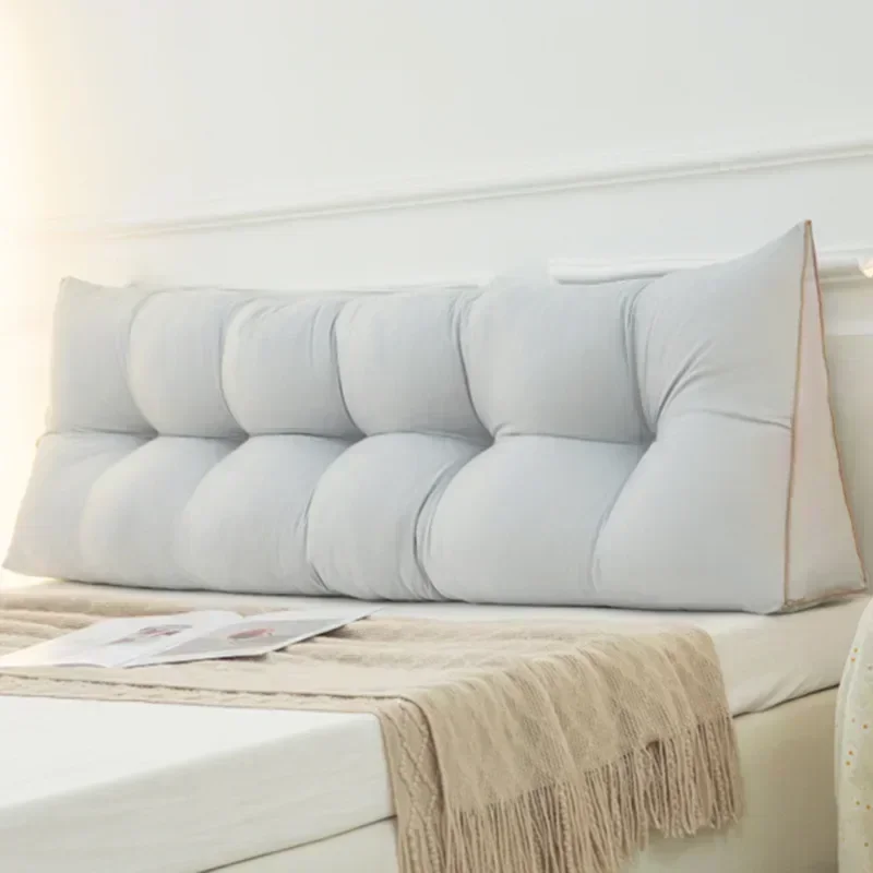 Large Bedside Cushions Triangu - огляд і ціна Headboard Cushion Backrest Tatami
