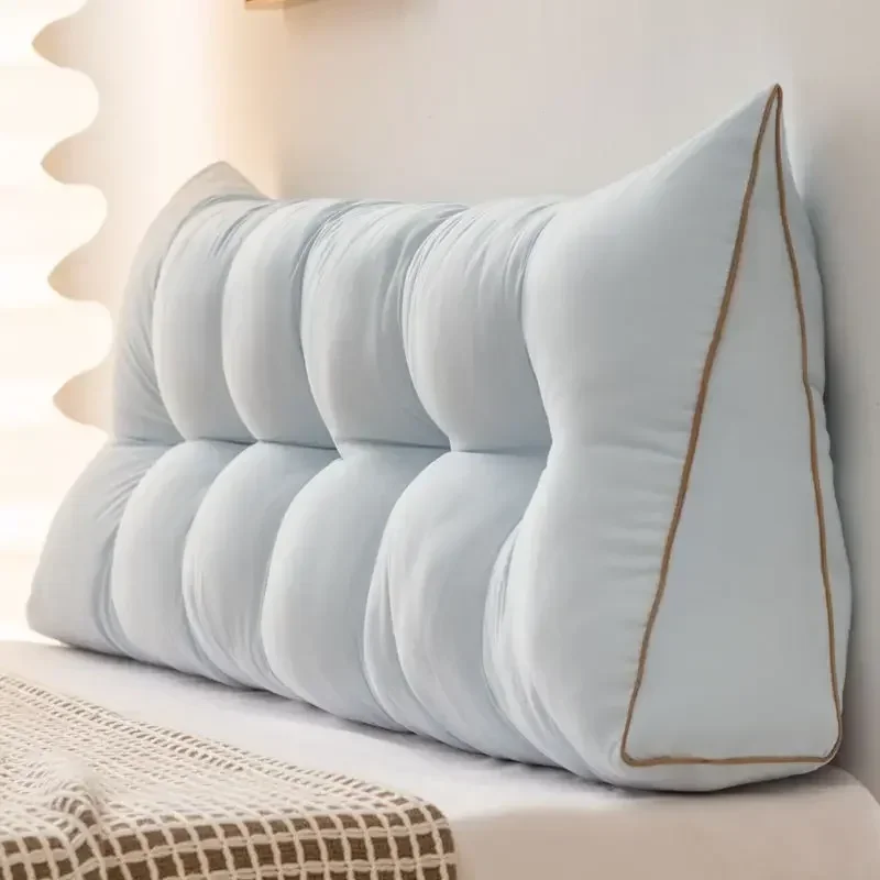 Large Bedside Cushions Triangu - огляд і ціна Headboard Cushion Backrest Tatami