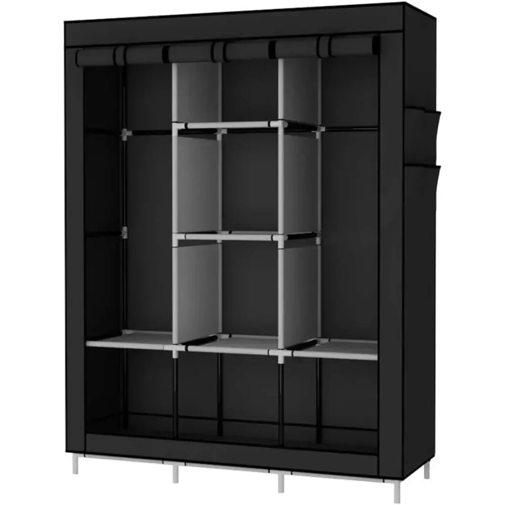 &Portable Wardrobe Closet Clot - огляд і ціна Wardrobe Closet Portable Fabric Cover
